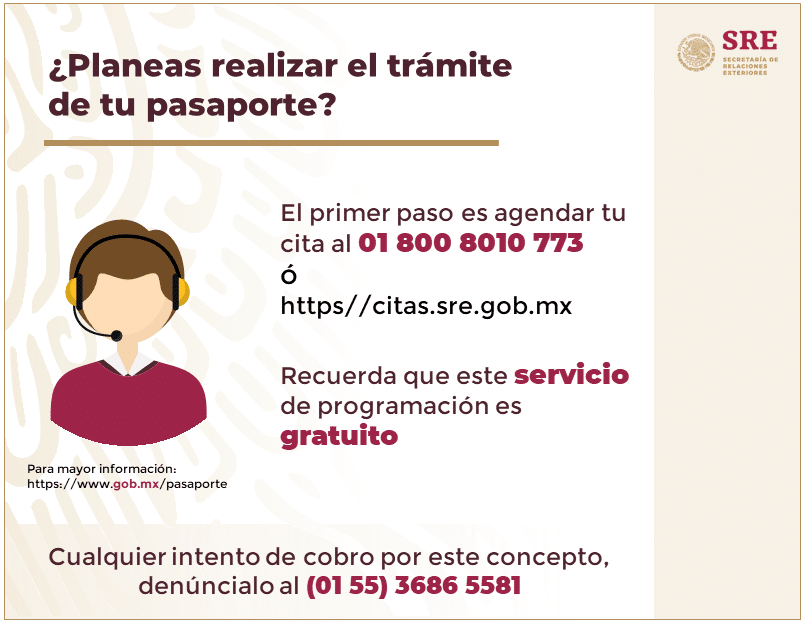 requisitos y costos de una pasaporte en méxico