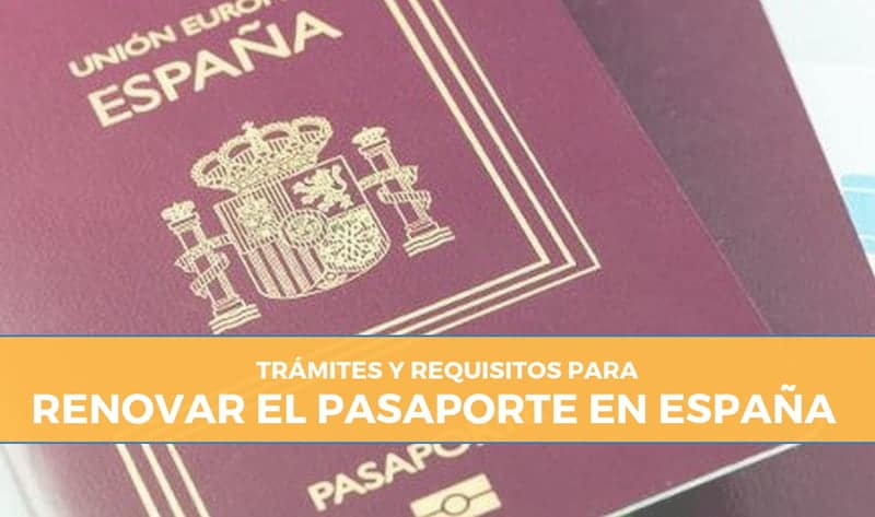 Requisitos Pasaporte Español por Primera Vez